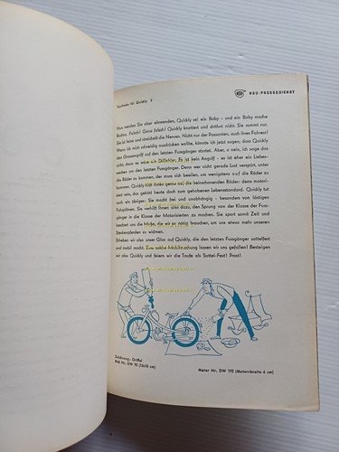 NSU rivista aziendale 1953 originale TEDESCO