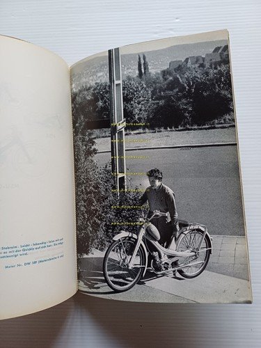 NSU rivista aziendale 1953 originale TEDESCO