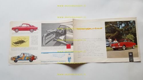 NSU Sport Prinz depliant originale italiano