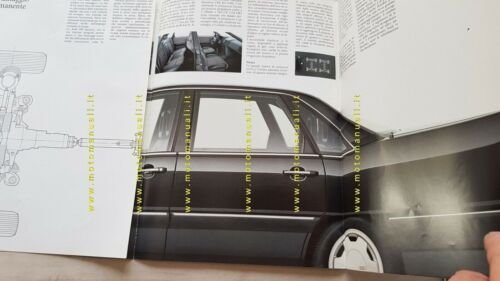 Nuova Audi 200 Quattro 1984 depliant auto epoca originale ITALIANO