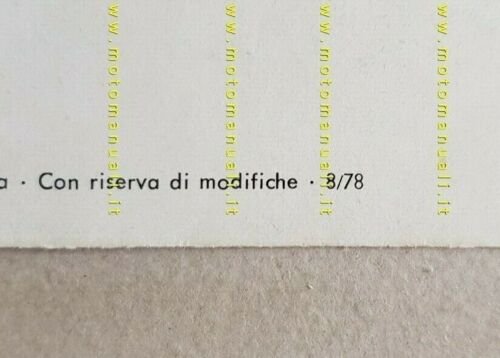 Nuova Audi 80 1978 depliant auto epoca originale brochure