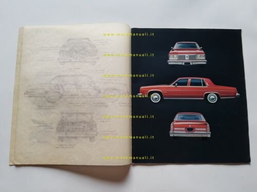 Oldsmobile Toronado Delta 88 Ninety-Eight Custom 1977 depliant originale USA