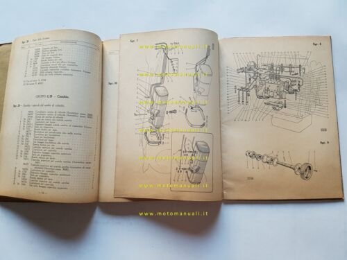 OM Lencino Autocarro - Autobus 1951 catalogo ricambi originale italiano