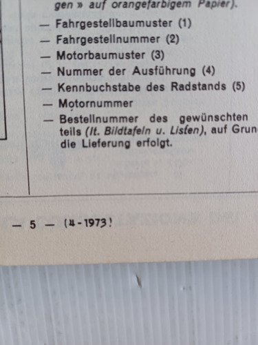 OM N 100 autocarro 1973 catalogo ricambi originale