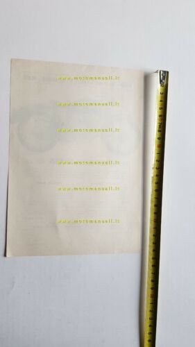 OMEA 125 Depliant anni 50 moto italiano originale Brochure