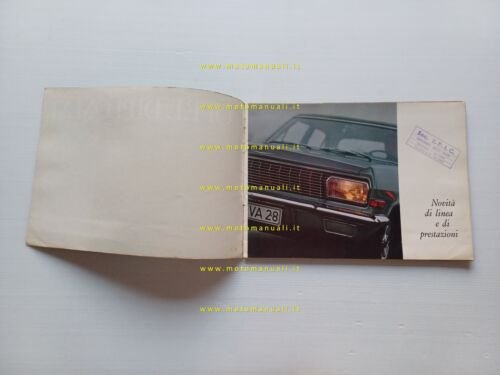 Opel Diplomat V8 1964 depliant italiano originale