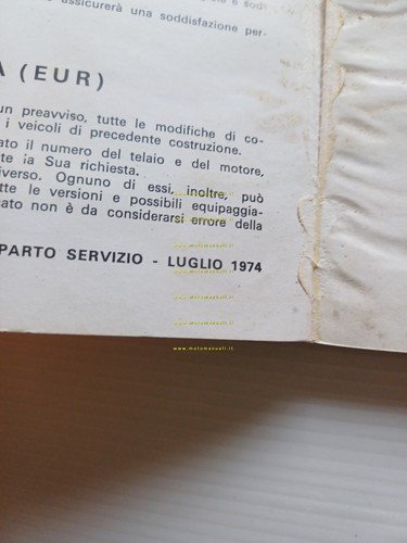 Opel Kadett C 1974 Manuale uso manutenzione originale italiano