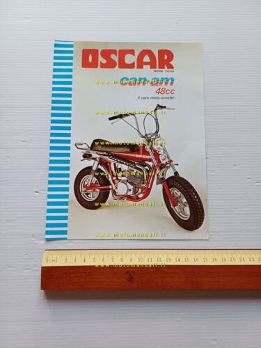 Oscar Can-Am 48 1976 depliant originale italiano