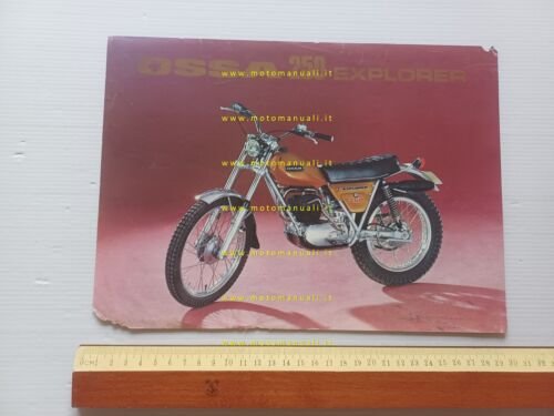OSSA 250 Explorer 1973 depliant spagnolo originale