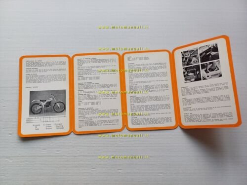 Ossa 250 Trial 1980 manuale uso manutenzione libretto istruzioni originale