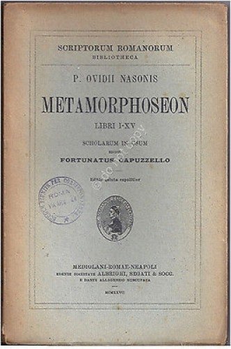 P. Ovidii Nasonis - Scuole Riunite Per Corrispondenza - 1927 | Immagine principale