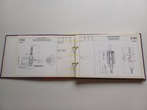 Paioli catalogo tecnico rubinetti moto anni 80 originale