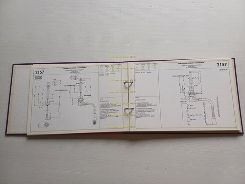 Paioli catalogo tecnico rubinetti moto anni 80 originale