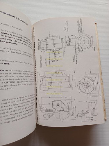 Palmieri motori industriali NDV 600-450 manuale uso+catalogo ricambi originale