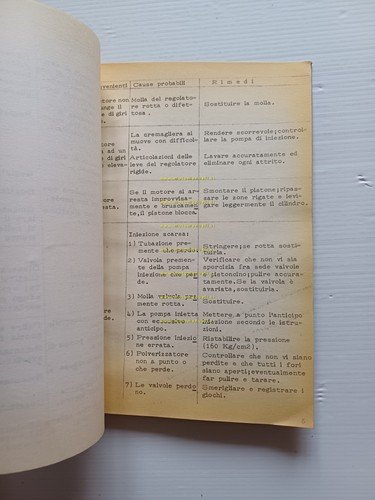 Palmieri motori industriali PDA 625 PDA 1250 manuale uso manutenzione …