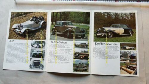 Panther Produzione modelli 1976 depliant originale inglese brochure