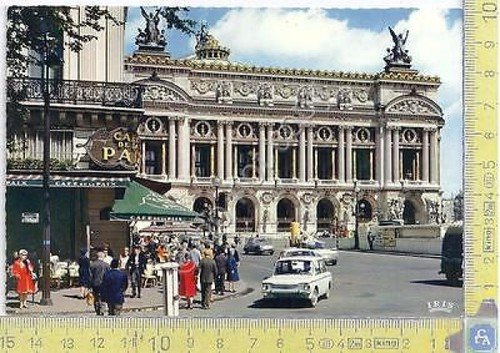 Parigi - Paris - Opera e cafè de la Paix- …