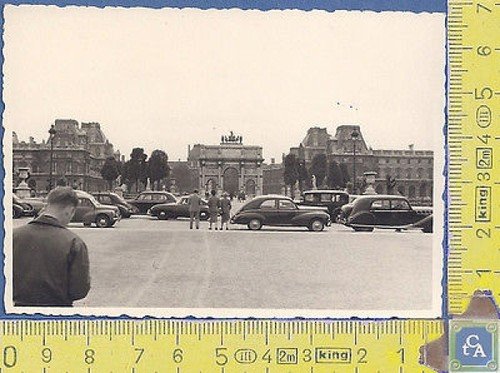 Parigi -Arc de Triomphe - Automobili d'epoca - Anni '50 … | Immagine principale
