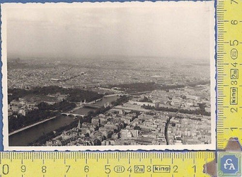 Parigi -Vista - View - Anni '50 - '50s | Immagine principale