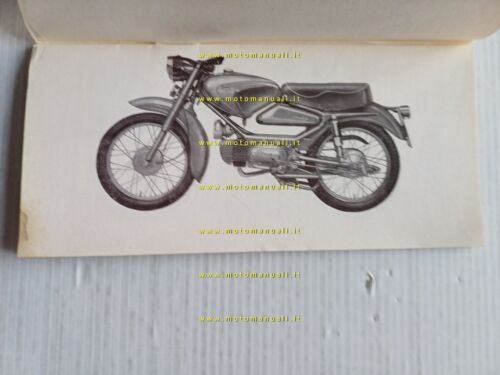 Parilla 125 Olimpia 2 Tempi manuale uso manutenzione italiano originale