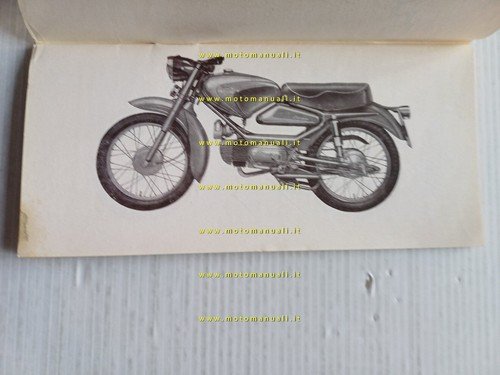 Parilla 125 Olimpia 2 Tempi manuale uso manutenzione italiano originale