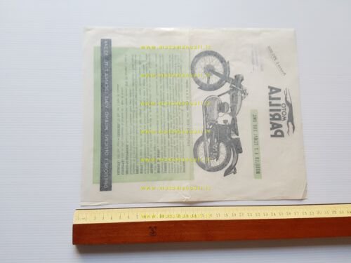 Parilla 250 2T 1950 depliant italiano originale