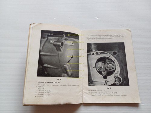 Parilla 350 manuale uso manutenzione libretto istruzioni italiano originale