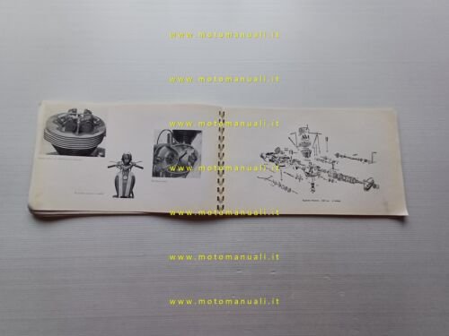 Parilla catalogo generale produzione moto 1958 depliant originale italiano