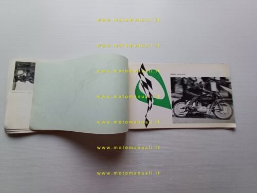 Parilla catalogo generale produzione moto 1958 depliant originale italiano