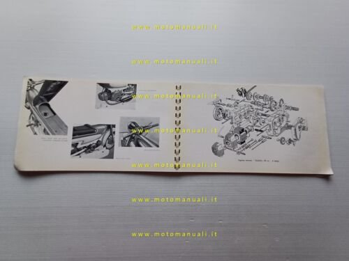 Parilla catalogo generale produzione moto 1958 depliant originale italiano