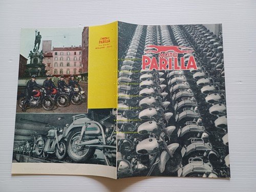 PARILLA catalogo produzione modelli 1954 depliant ITALIANO originale
