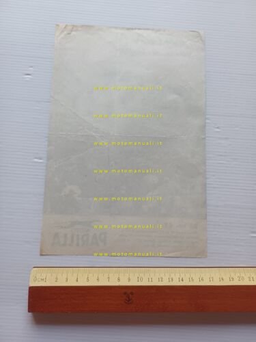 Parilla Fauno 98 4T 1956 depliant italiano originale