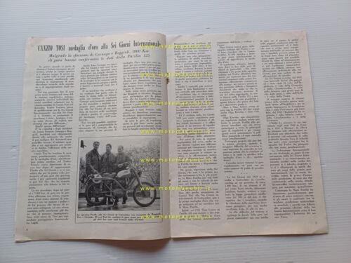Parilla IL Levriere rivista aziendale n.2 1959 originale