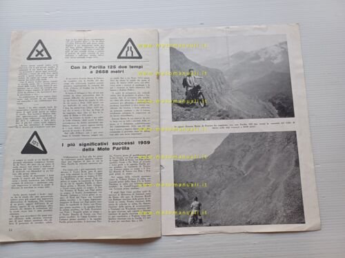 Parilla IL Levriere rivista aziendale n.2 1959 originale