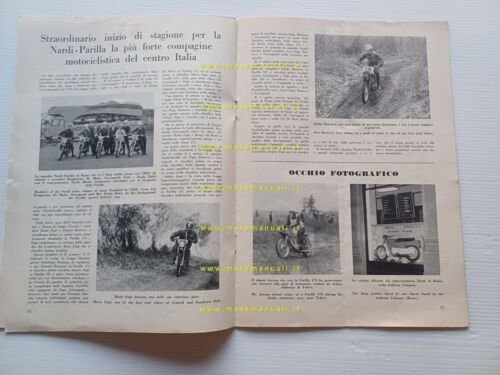 Parilla IL Levriere rivista aziendale n.2-3 1960 originale