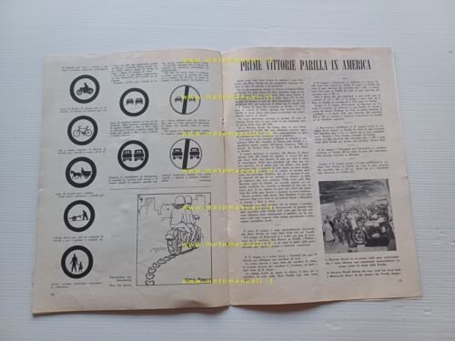 Parilla IL Levriere rivista aziendale n.2-3 1960 originale
