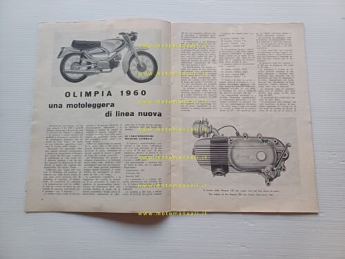 Parilla IL Levriere rivista aziendale n.2-3 1960 originale