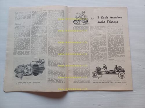 Parilla IL Levriere rivista aziendale n.2-3 1960 originale