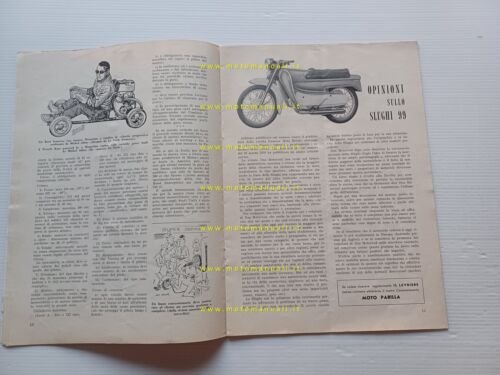 Parilla IL Levriere rivista aziendale n.2-3 1960 originale