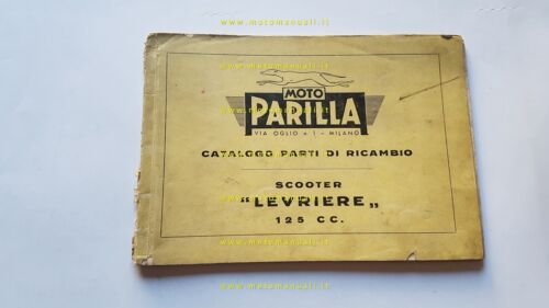 Parilla Levriere 125 Scooter catalogo ricambi originale