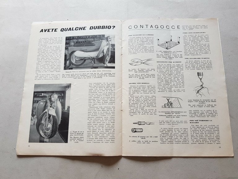 Parilla moto rivista IL LEVRIERE anno 2 n.2-3 '60 originale …