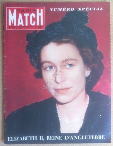 Paris Match - 23 Fvrier 1952 - Numero speciale Elisabetta …