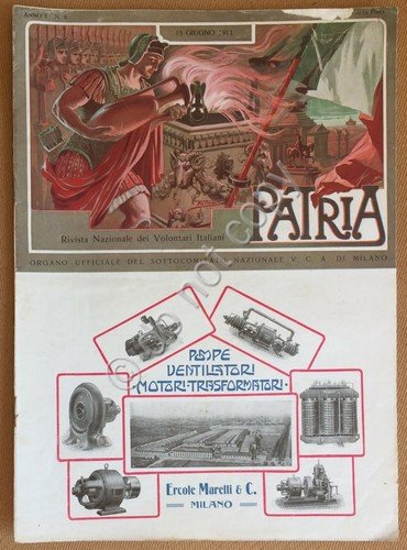 Patria - Rivista Nazionale dei Volontari Italiani - Anno 1 … | Immagine principale
