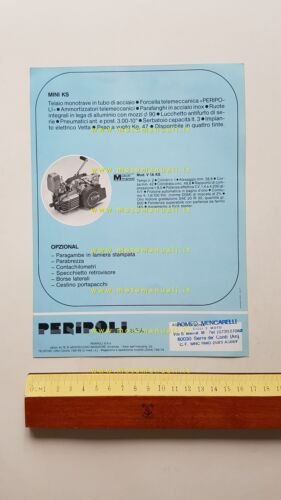 Peripoli 50 Mini KS anni 70 depliant originale italiano