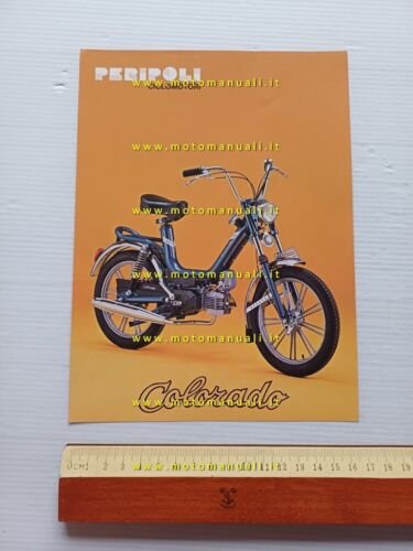 Peripoli Giulietta 50 Colorado depliant italiano anni 70 ciclomotore originale