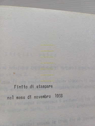 Peripoli Giulietta 50 GSA Junior 1968 catalogo ricambi originale spare …