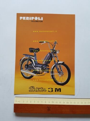 Peripoli Giulietta 50 Pointer 3M depliant anni 70 ciclomotore originale …