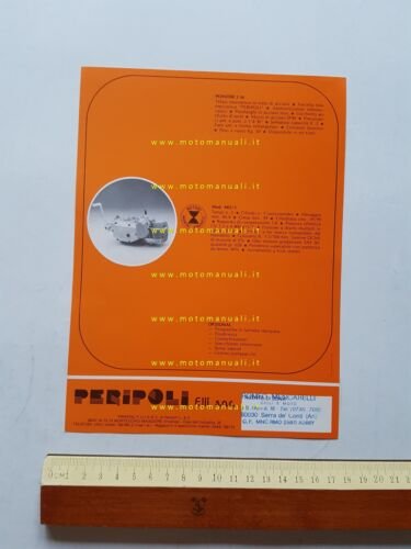 Peripoli Giulietta 50 Pointer 3M depliant anni 70 ciclomotore originale …