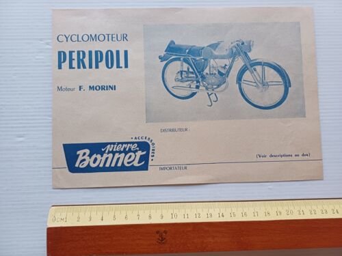 Peripoli Giulietta GSS 50 G2 50 depliant originale francese