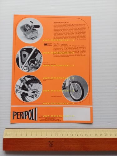 Peripoli Giulietta Monster RC 50 Special depliant anni 70 italiano …